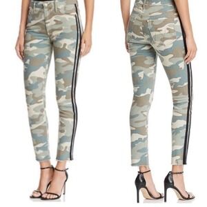 MOTHER The Looker Ankle Fray in See Me Run Camo | 26